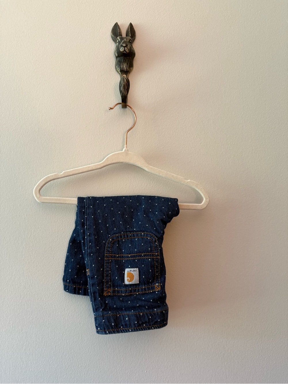 Carhartt Navy Polka Dot Kids Jeans